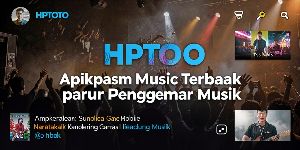 Tampilan gameplay HPTOTO dengan antarmuka musik yang menarik.