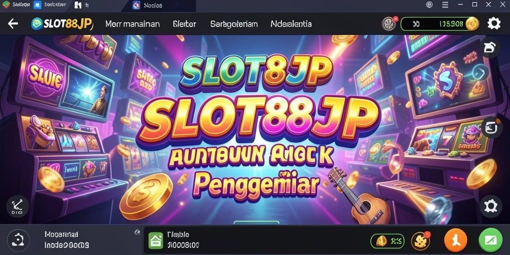 Tampilan menarik dari gameplay SLOT88JP yang penuh warna.
